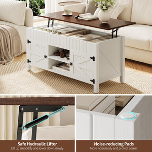 Lift Top Coffee Table with Storage