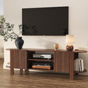 65" Fluted TV Stand with Storage Cabinet