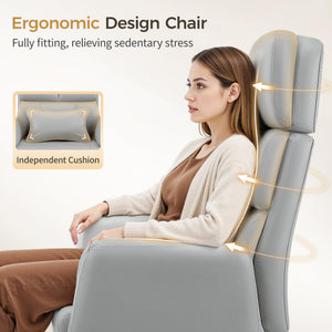 Big & Tall Ergonomic Reclining Office Chair – 500 lb Capacity