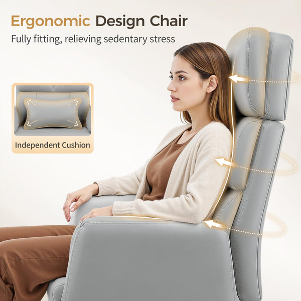 Big & Tall Ergonomic Reclining Office Chair – 500 lb Capacity