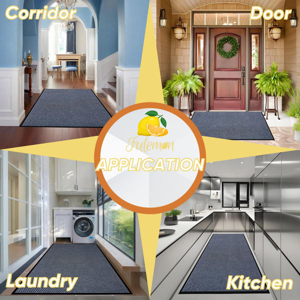 Heavy Duty Indoor Outdoor Doormat 3 x 6 ft