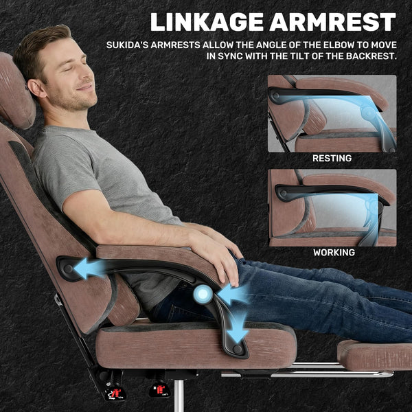 Ergonomic High-Back Gaming Chair