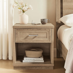 7-Drawer Dresser & Nightstand Set with Charging Station