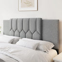 Adjustable Upholstered Tufted Headboard – Full/Queen/King