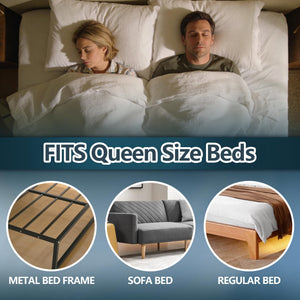 Foldable Bunkie Board – King & Queen Mattress Support