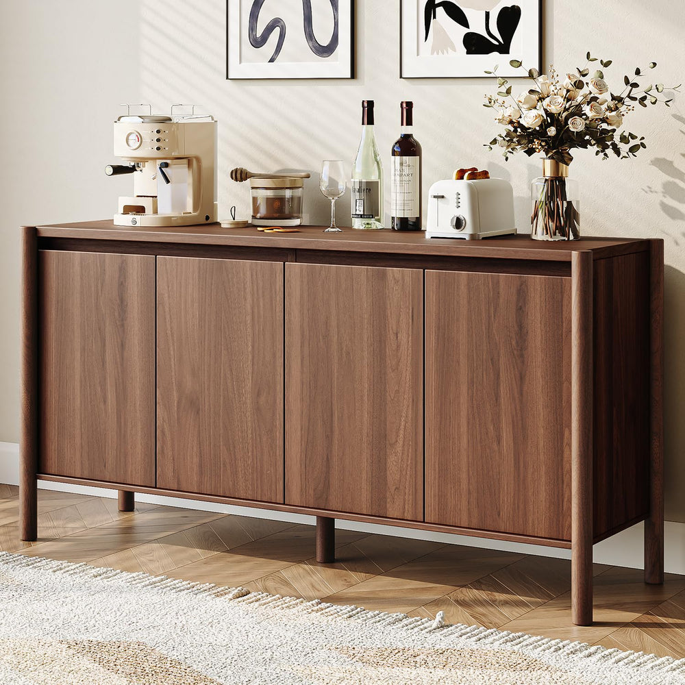 Mid Century Sideboard Buffet Cabinet 59 Inch