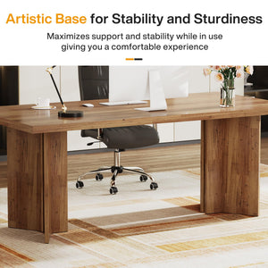 63-Inch Executive Desk