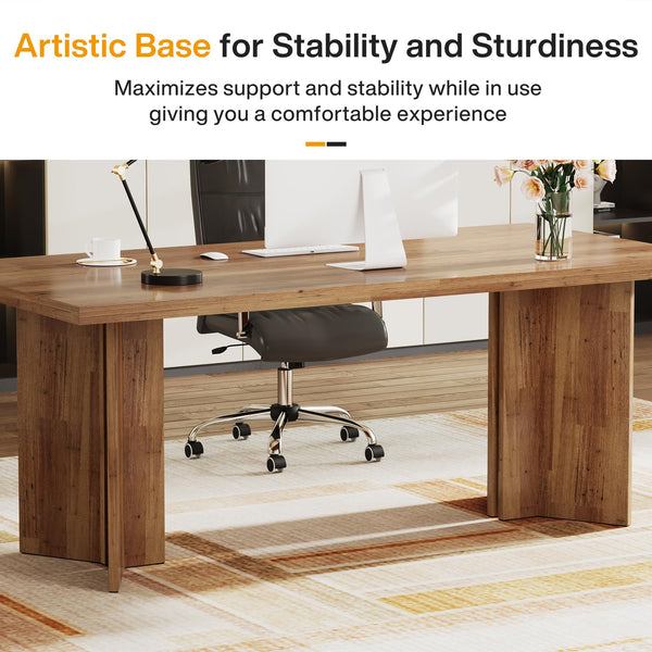 63-Inch Executive Desk