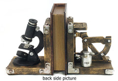 Golden Scientist Decorative Bookends