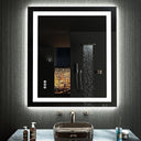 LED Bathroom Mirror with Lights – Anti-Fog, Dimmable, Backlit & Front Lit