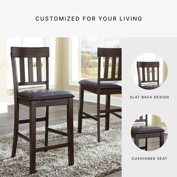 Upholstered Counter Height Bar Stool Set of 2