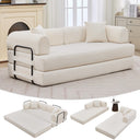Convertible Sleeper Sofa Bed – Corduroy Folding Couch with Pillow