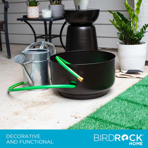 Decorative Garden Hose Holder Pot – Oil Rubbed Bronze