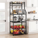 5-Tier Kitchen Baker's Rack with Microwave Stand