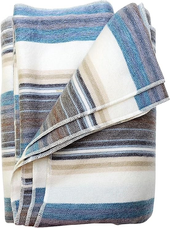 Alpaca Wool Throw Blanket – Soft, Lightweight & Hypoallergenic