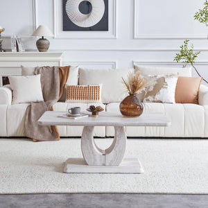 Modern Rectangle Coffee Table with Storage