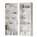 6-Tier Bookcase Set of 2 – Floor Standing Display & Storage Shelves 70"