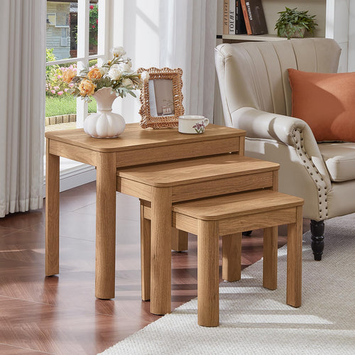 Farmhouse Nesting Tables Set of 3