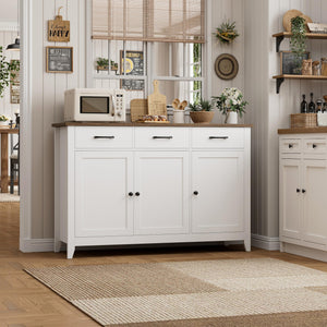 47" Buffet Cabinet with Storage & Drawers