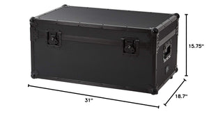DormCo VIN Armored Trunks - Black with Black Trim