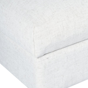 Upholstered Storage Ottoman Bench with Hinged Lid