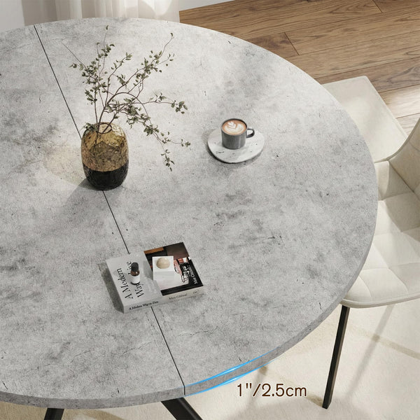 Round Dining Table Set for 4