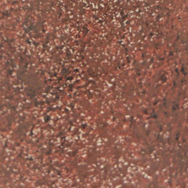 Large Round Iron Decorative Vase – Copper Ombre Farmhouse Centerpiece