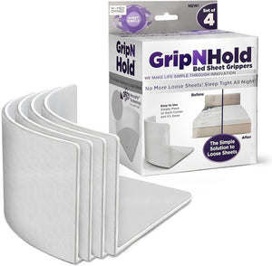 360° Bed Sheet Holder – Non-Slip Sheet Tightener & Corner Gripper