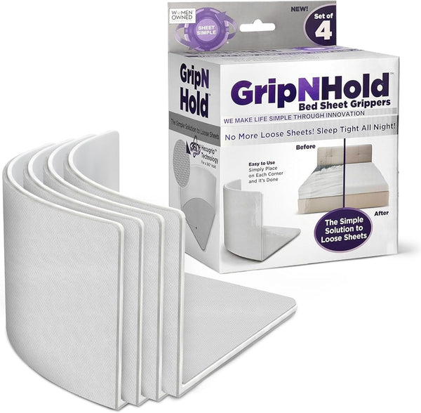 360° Bed Sheet Holder – Non-Slip Sheet Tightener & Corner Gripper