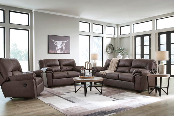 WalkerPoint Contemporary Sofa – Dark Brown