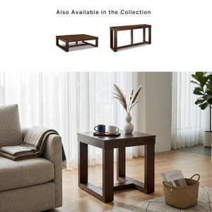 Mid-Century Square End Table