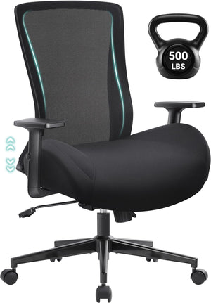 Big & Tall Ergonomic Mesh Office Chair – 500 lb Capacity