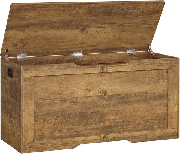 Storage Chest with Safety Hinges