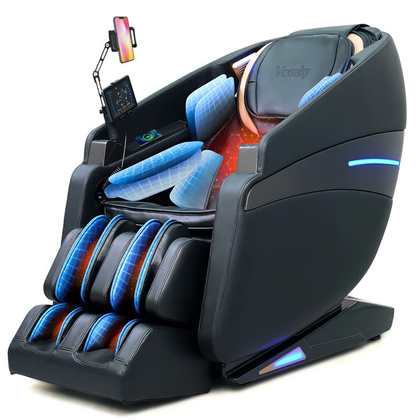 4D Massage Chair Full Body Zero Gravity Recliner with Heat & SL Track