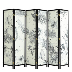 6-Panel Folding Room Divider