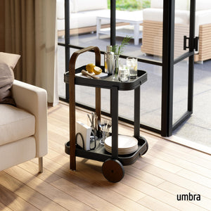 Two-Tier Bar & Serving Cart