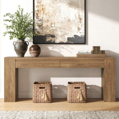 Extra Long Console Table with 2 Drawers