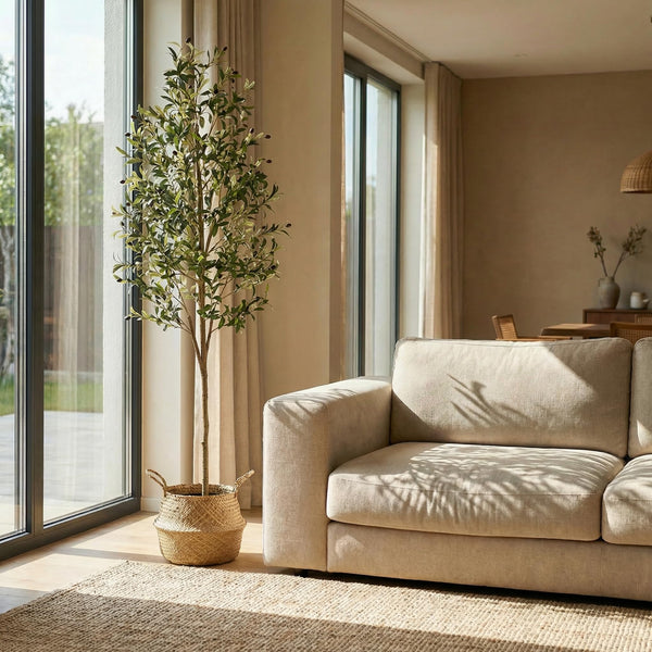Artificial Olive Tree with Pot – Indoor & Outdoor Floor Plant