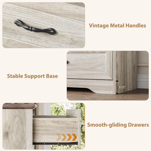 5-Drawer Bedroom Dresser