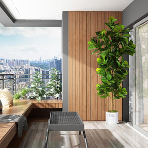Artificial Fiddle Leaf Fig Tree with Nursery Pot