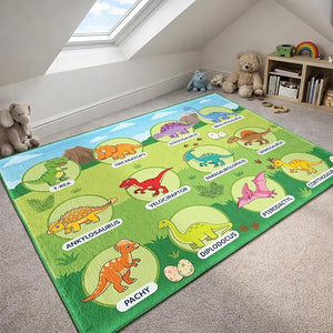 Kids Play Area Rug Non-Slip 5x7 Soft Low-Pile