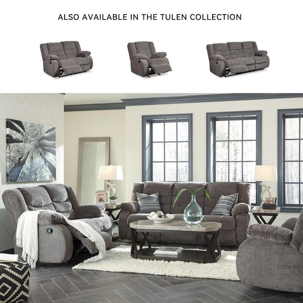 Reclining Sofa Set – Chenille Upholstered Living Room Couch