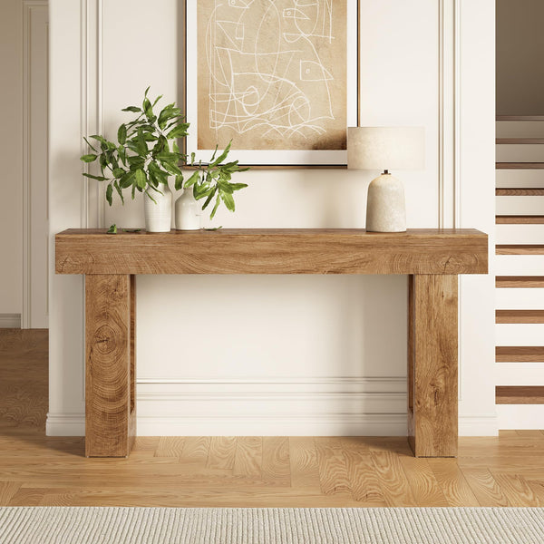 63-Inch Console Table for Entryway, Sofa Table, Hallway & Living Room