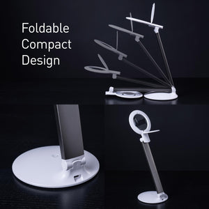 Portable Rechargeable Magnifying Lamp with LED Light