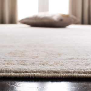 Oriental Area Rug 6'7" x 9' – Machine Woven Polypropylene, Non-Shedding