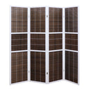 4-Panel 6ft Folding Room Divider