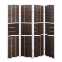 4-Panel 6ft Folding Room Divider