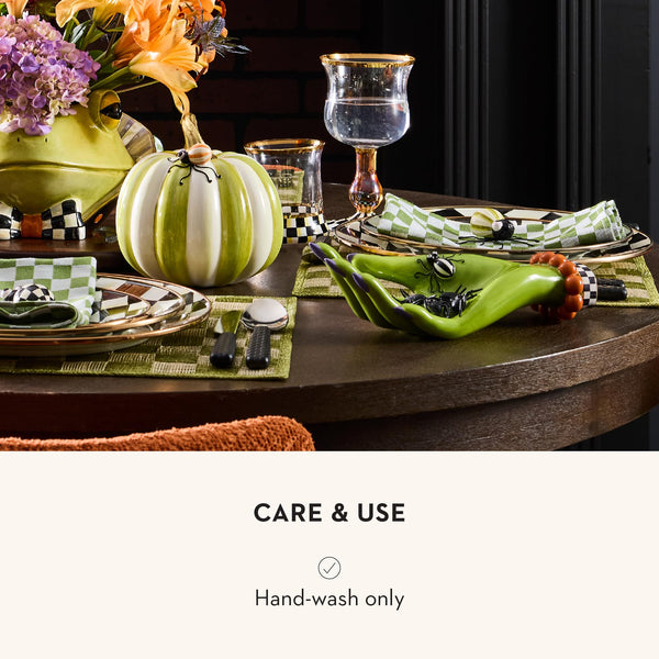 Ceramic Witch Hand Trinket Tray