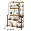 6-Tier Kitchen Baker's Rack with Power Outlet