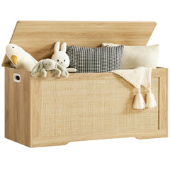 Storage Chest with Safety Hinges